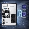 Qoltec Zasilacz awaryjny UPS Pure Sine Wave | 1kVA | 800W | AVR | LCD | Czysty Sinus